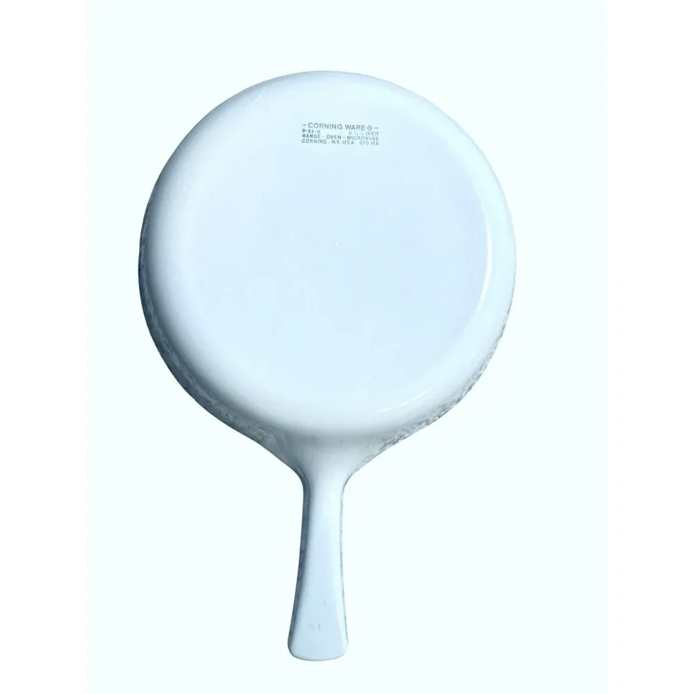 Corning Ware Blue Cornflower Skillet Dish For Range Oven Microwave - Picture 9 of 11
